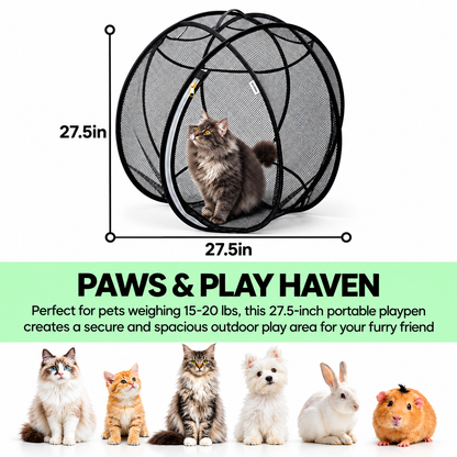 Zoomie Ball™ - Outdoor Pet Playpen